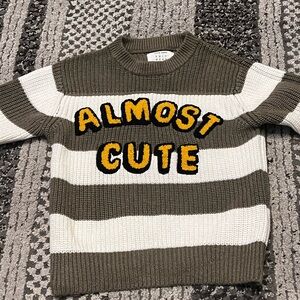Zara baby sweater